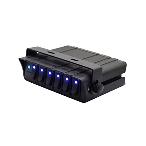 Lumière stroboscopique d'urgence gérée par boîtier 6 gangs 12V