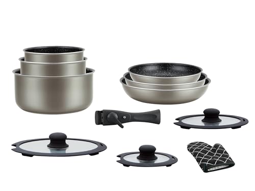 Imagen de HAGEN Batería de cocina con recubrimiento de piedra
