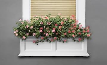 5822W Fairfield 3ft Window Box- White