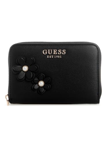 GUESS Zaria Medium Zip Around Wallet, Black