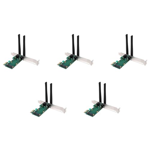 Adaptateur PCI-E Mini Express avec 10 antennes externes longue portée