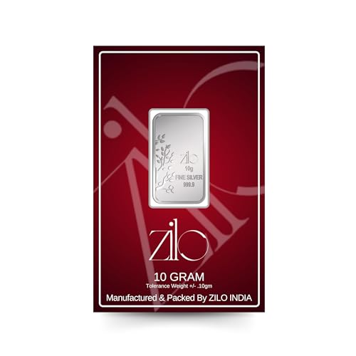 Image of 10 GRAM 999 Fine Silver bar | Banyan Tree Silver Bar | Ideal Gift for Men and Women | Perfect for Anniversary Gift, Diwali, Dhanteras (10 GRAM)