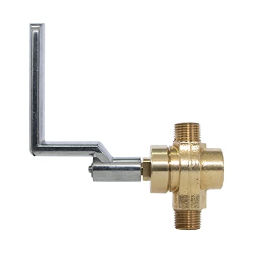 Endurance Pro Wr-Gv Wok Gas Valve With Handle For Commercial Wok Range, Csa Approved, 1/2" Npt X 1/2" Npt 1/2 Psi, For Jade 4418600000, Imperial 16201620 #TOP3