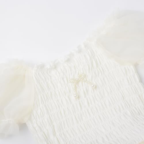 JerrisApparel Girls Tutu Tulle Dress Birthday Party Ball Gown Pageant Dress Outfit3