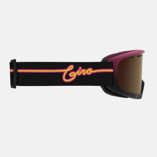 Giro Index OTG masque de ski rose antibuée compatible lunettes de vue