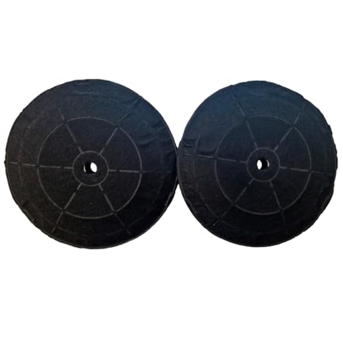 DL SERVICE Filtros para campana extractora Elica extraíble | Par de filtros compatibles con campana extractora de cocina Elica | Filtro de carbón Medidas: 17,3 x 3 cm