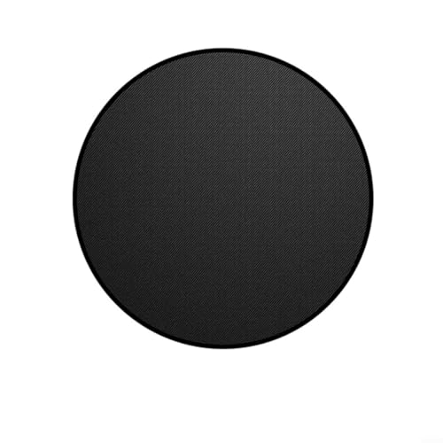 Sandyseptember Tapete redondo ignífugo para parrilla, manta resistente al calor, protector de suelo impermeable para chimenea, patio, césped, jardín (36 pulgadas)