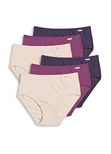 Image of Jockey Women's Underwear 100% Cotton Elance Hipster - 6 Pack