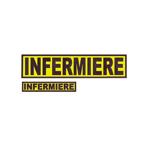  KIT PATCH RICAMO TOPPA 112 AMBULANZA DIVISA INFERMIERE A STRAPPO 118 CROCE ROSSA