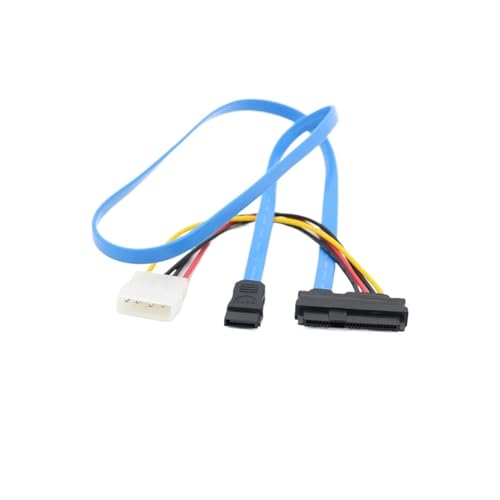 Cable de Datos S-a-s a SATA 29PIN a 4PIN para Unidad Óptica Móvil