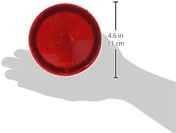 Miniatura 2 de Grote 52672 Torsion Mount II Luz de giro trasera de 4 pulgadas (pin hembra reflector incorporado) (paquete de 2)