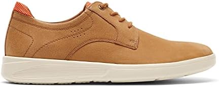Rockport Men's Caldwell Plaintoe Oxford Sneaker, Desert Leather, 9 Wide | Image 3