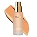 Ogee Complexion Perfecting Liquid Foundation - Lightweight Tinted Moisturizer For Face (Linden 1.25N - Light Beige, Neutral Undertone) - with Vitamin C & Jojoba Oil - Certified Organic & Made in USA