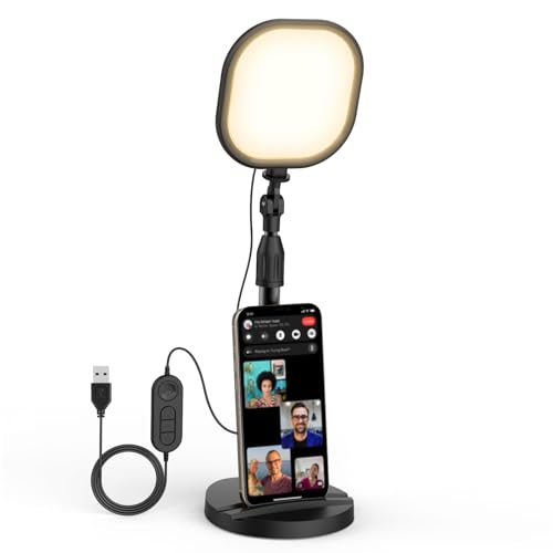 Lampe LED vidéo de bureau pour réussir vos réunions à distance sur Zoom et Teams