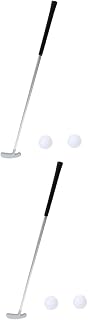 Toddmomy 2 Sets golf folding pole kids suit kids putter kids golf balls golfs foldable putter Left Handed putter golf accessories Detachable Golfs Clubs Golfs Folding Putter child tool mini