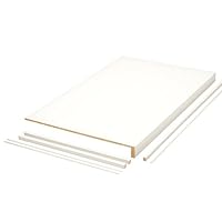 Amazon.co.jp: 南海プライウッド 収納棚 中段Vシリーズ シェルホワイト