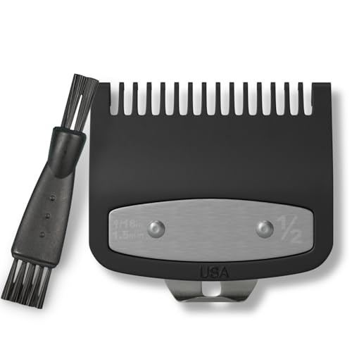 Peine Maquina Cortar Pelo 1.5mm Compatible con las Cortadoras Pelo Wahl - Peine de Peluqueria Profesional - Peine para Maquina de Cortar Cabello Barberia Peluqueria Profesional Accesorios Repuestos