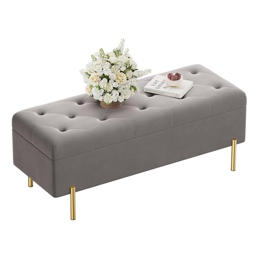 upholstered storage bench