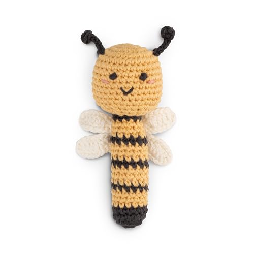 The Little Linen Company(glJpj[) ʂ݃g xr[ ҂݂ nhCh  g ʂ CO Ԃ KK V TLLC Crochet Rattle Bee