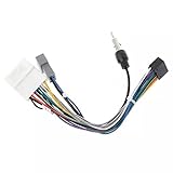 100 % nagelneu, nie benutzt. JCAKES Universal Weibliche Kabelbaum Auto Radio Adapter Stecker Draht Stecker for Nissan X-Trail Micra for Subaru for Impreza 2007 +