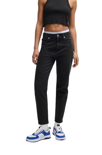 Jeans noir HUGO Noe_B femme W30 L32 fini les jeans qui se détendent - 5
