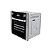 Magic Chef 24-Inch Built-In Electric Single Wall Oven, Stainless Steel, 2.2 Cu. Ft. - Kitchen Appliance with Programmable Convection, 4 Cooking Modes, Broiler Pan and Defrost Function