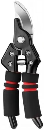 Tijeras de podar de jardín de acero inoxidable, tijeras de podar para jardinería, tijeras de mano resistentes para cortar flores, recortar plantas,