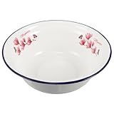 Utilisations polyvalentes : convient à de multiples usages tels que le bain de pieds, le lavage du visage et le nettoyage des légumes, répondant ainsi à divers besoins domestiques ; bol de service pour les nouilles ; plat de service pour la salade