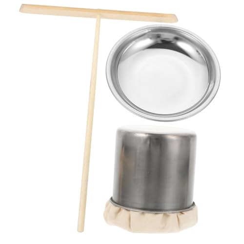 OFFSCH 2-piece Pancake Oil Brush Set for Crepe Making Safe Non-scratch Ergonomic Handle Lightweight Portable Perfect for Kitchen Outdoor