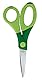 Wedo 773504 Bastelschere (Gripy 5 Zoll spitz, aus rostfreiem Edelstahl) grün