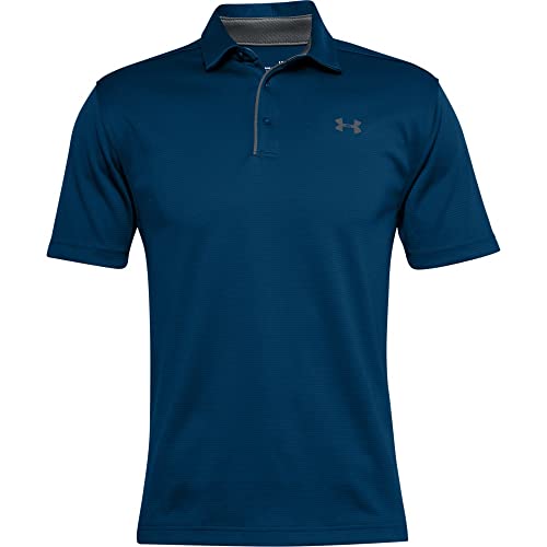 Image of Under Armour Men's Polyester Solid Tech Polo | T-Shirt | 1290140-001