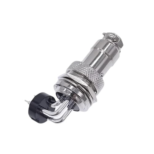 Conector GX16 de 5 pines para placa de circuito PCB a 90 grados 6