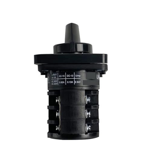 Interrupteur à came LW8-10YH3/3 pour voltmètre de conversion 10A triphasé - 5