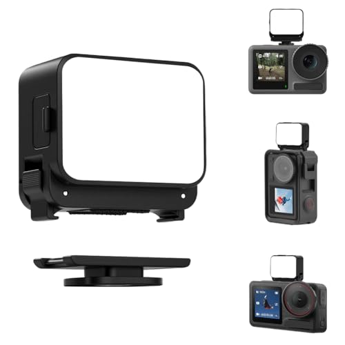 Ulanzi LM18 Mini-LED-Violeuchte für DJI Osmo Action 5/4/3 & Pocket 3 IPX5 wasserdicht 5600 K Farbtemperatur  44