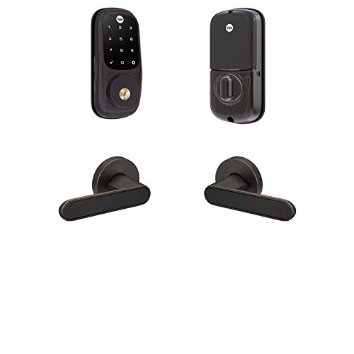 Yale Security B-Yrd226-Zw-Kc-0Bp Yale Assure Lock Z-Wave Kincaid Works With Ring Alarm, Smartthings, And Wink Smart Touchscreen Deadbolt With Matching Lever, Oil Rubbed Bronze #TOP27