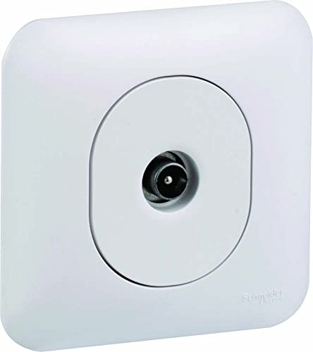 Schneider Electric S260405 Prise TV Ovalis complet