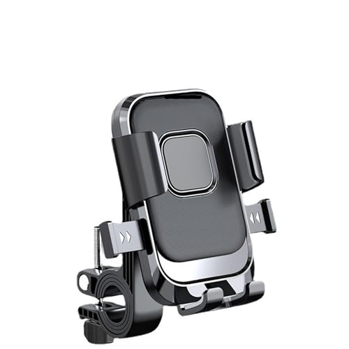 AERRYORD Motorcycle Mountain Bicycle Dirt Electric Road Bike Stroller Moped Ebike Mobility Electric Scooter Ram Phone Accessories 4-7 Inch Phone Clamp Handlebar Holder Mount for Adult Men Women