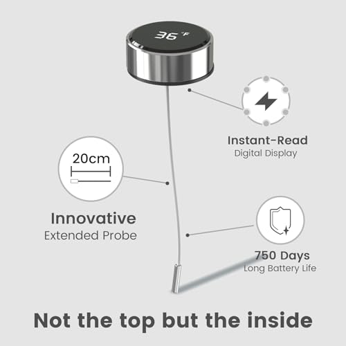 KEKHEALTH Cooler de insulina Estojo de viagem com exibição de temperatura refrigerador de medicament