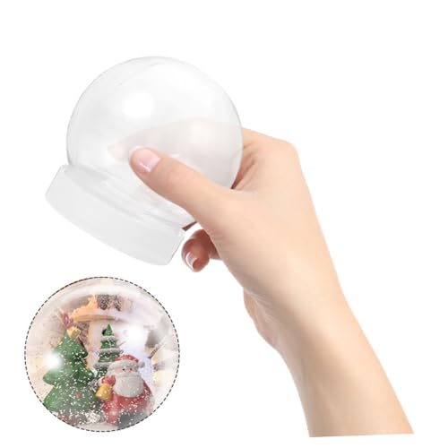 Bolas transparentes HAMPPLIES de 150ml: plástico resistente para manualidades DIY 5