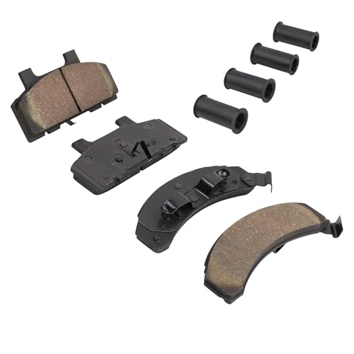 Image of QUALITY-BUILT Front Ceramic Brake Pads, Premium 1001-0215C, Compatible with 1985-1996 Buick /Cadillac /Chevrolet /Oldsmobile /Pontiac (6000,98,Bonneville,Celebrity,Century,Commercial Chassis,Cutlass)