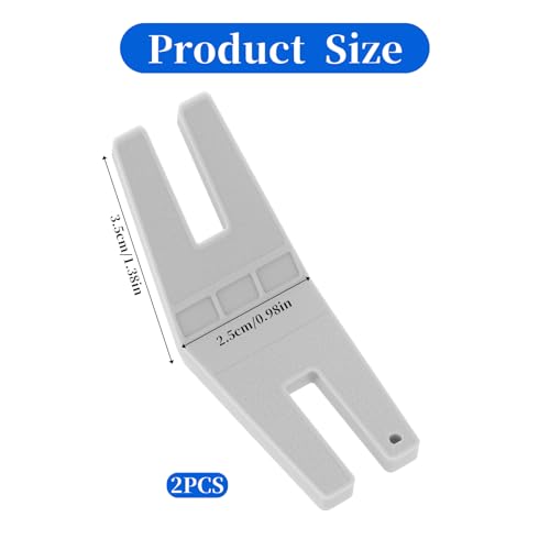 Herramientas para coser 2 piezas para dobladillos en denim miniatura 2