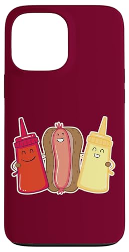 Kawaii Wiener �P�`���b�v �}�X�^�[�h�\�[�X �t�����Y ��������z�b�g�h�b�O �X�}�z�P�[�X iPhone 13 Pro Max �p