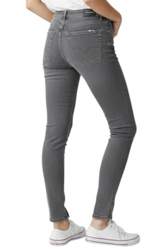 Women's Skinny Fit Skinny Jeans - Premium Lycra Material for Comfort & Movement - Tight Fit - Highlights - Suitable for Going Out & Daily Wear Real Value at Smart Price (Dark Grey, 44)