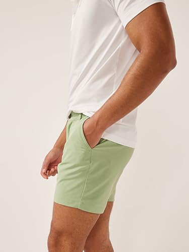 Image of Chubbies Everywear Men's Shorts - Mens Shorts Casual 6in Inseam, Elastic Waist, Water-Resistant, Zipper Pocket