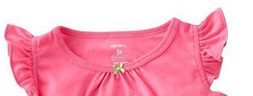 Frog etc.Little Girls Shorts 2 or 4 Pieces Pajama 100% Cotton Sleepwear pjs(2-12 Years)4