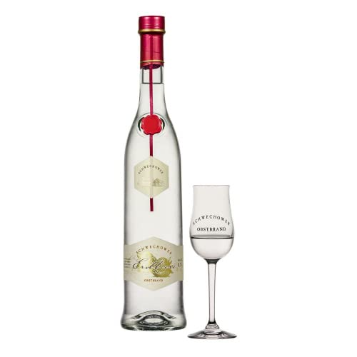 Obstbrand Erdbeere 0,5l (40% Vol) - Erdbeerbrand aus reifen Mecklenburger Erdbeeren 500ml | Schwechower Brennerei (1229)