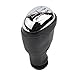 Jurtmy 5 Speed Manual Gear Shift Knob for Renault Clio 4 (2012–2019), ABS Plastic, Ergonomic Design with Secure Grip