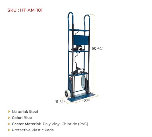 Carretilla de Mano Industrial Mytee 2 Unidades 800 lbs Capacidad miniatura 6