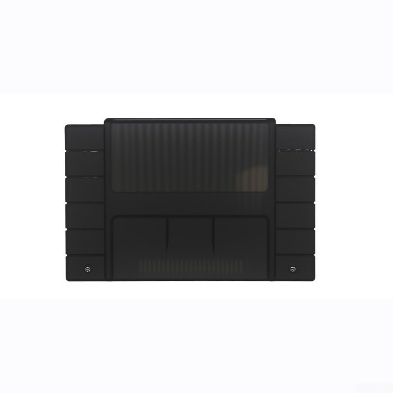 Scheda di memoria da 3000 pollici per console SNES SFC, materiale ABS, aggiornamento USB, design portatile per giocatori retrò, nero/bianco (nero americano)