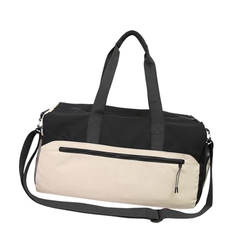 Sac de voyage pour le week-end kaki | Sac de gym et sac de nuit résistant à l'eau pour femme